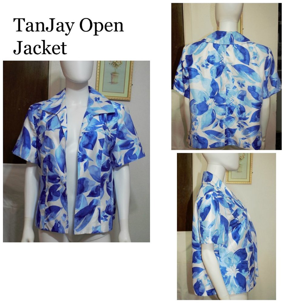 TanJay Open short sleeve Blazer